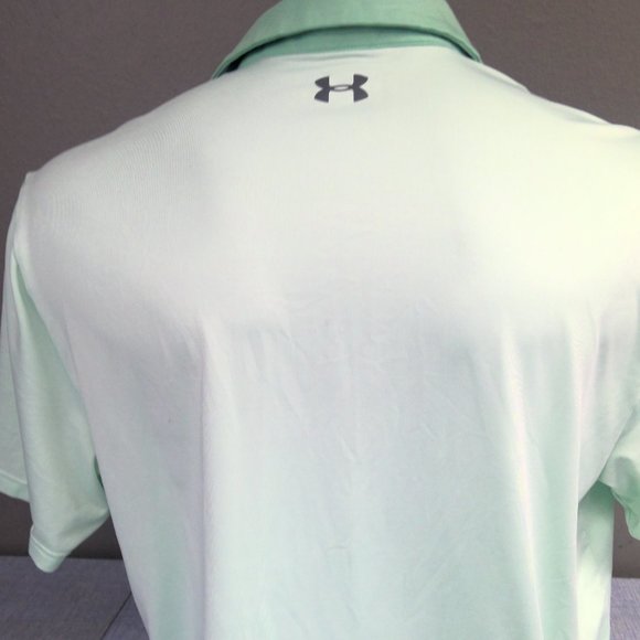 TPC Colorado Golf Polo Shirt Under Armour Green Men's XL - Picture 4 of 9